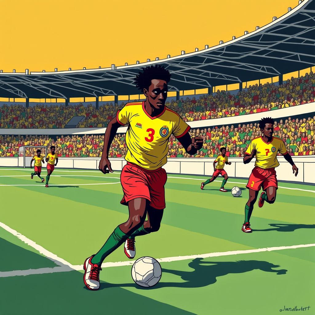 Senegal slaat toe met drie goals en bereikt als eerste de kwartfinales van de Afrika Cup