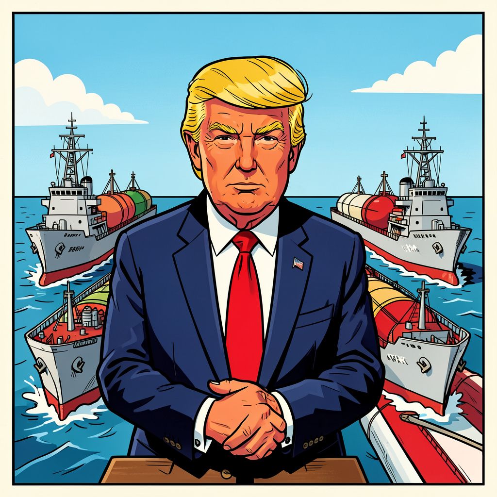 Trump deelt artikel over mogelijke zeeblokkade van Iran na mislukken vredesgesprekken