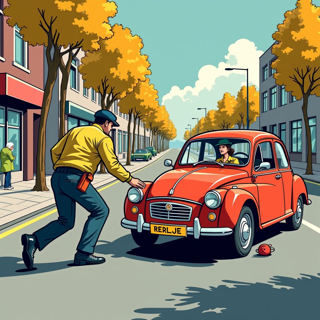 automobilist rijdt opzettelijk in op verkeersregelaars na ruzie in rotterdam