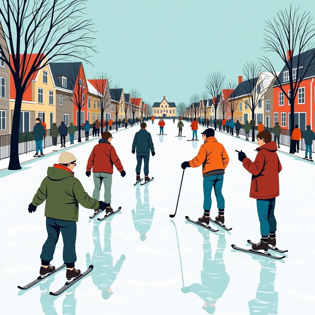 Koning winter keert terug en belooft dit keer beter ijs dan eerder deze maand