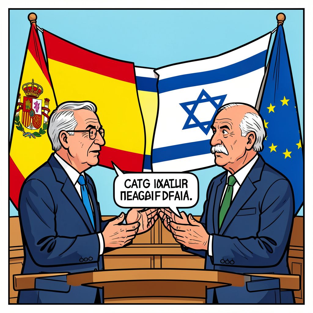 Spanje zet Europa voor het blok met ultimatum over Israël-verdrag