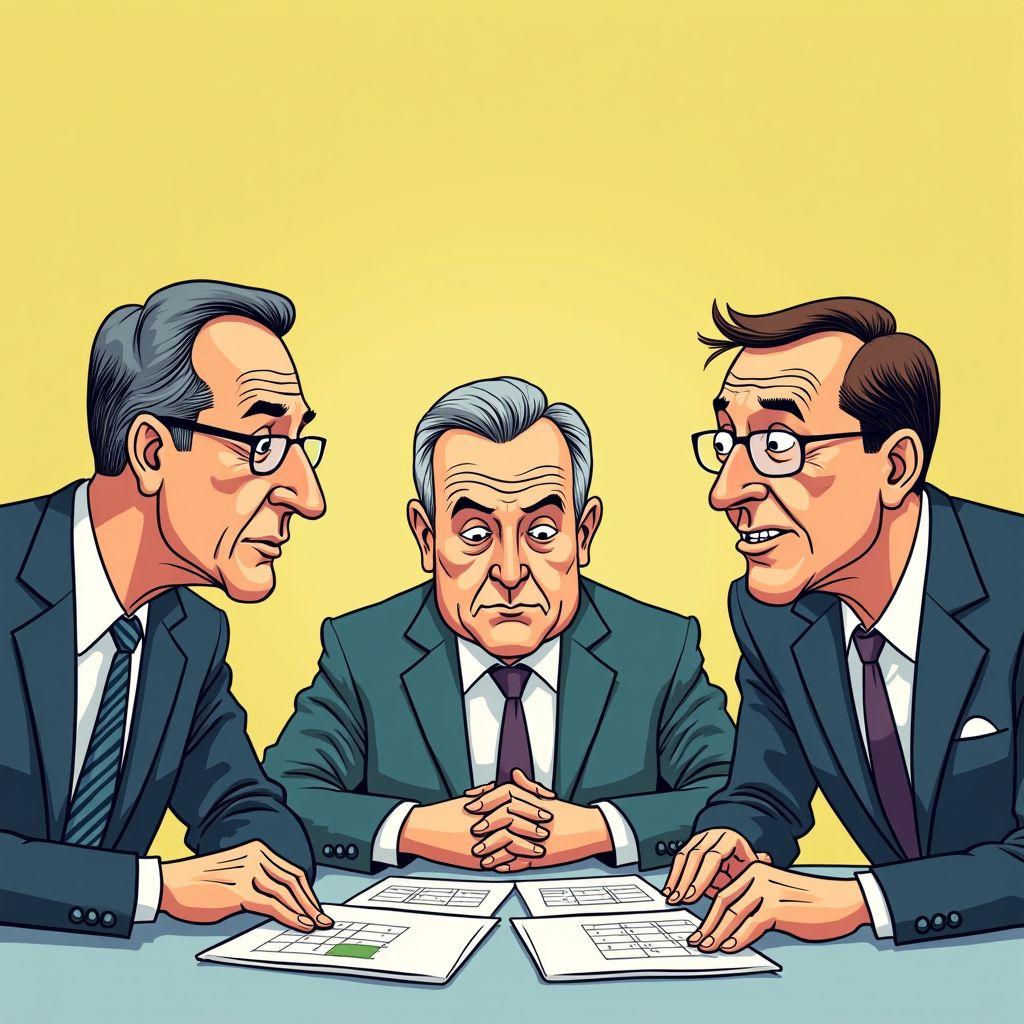 drie partijen onderhandelen tot middernacht maar hebben nog geen akkoord