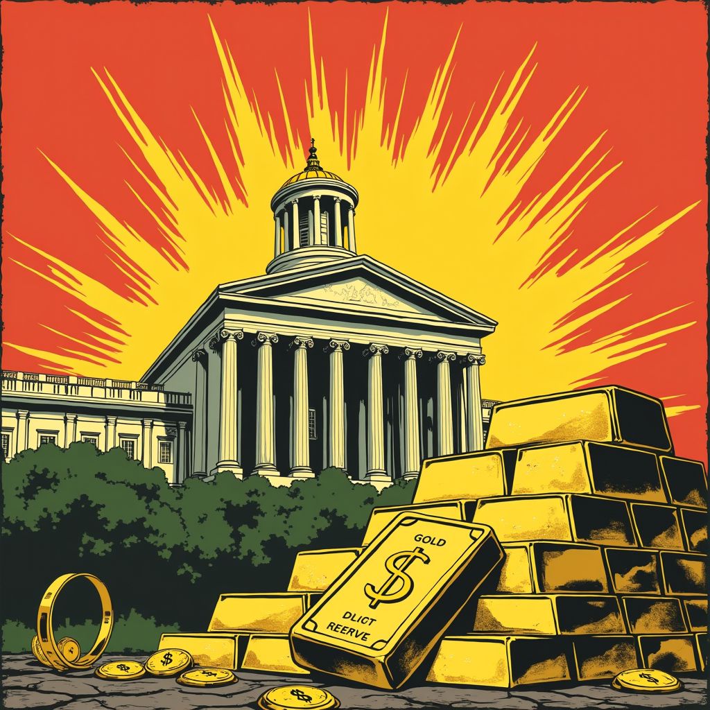 goud explodeert naar 4400 dollar terwijl centrale banken massaal hun reserves uitbreiden