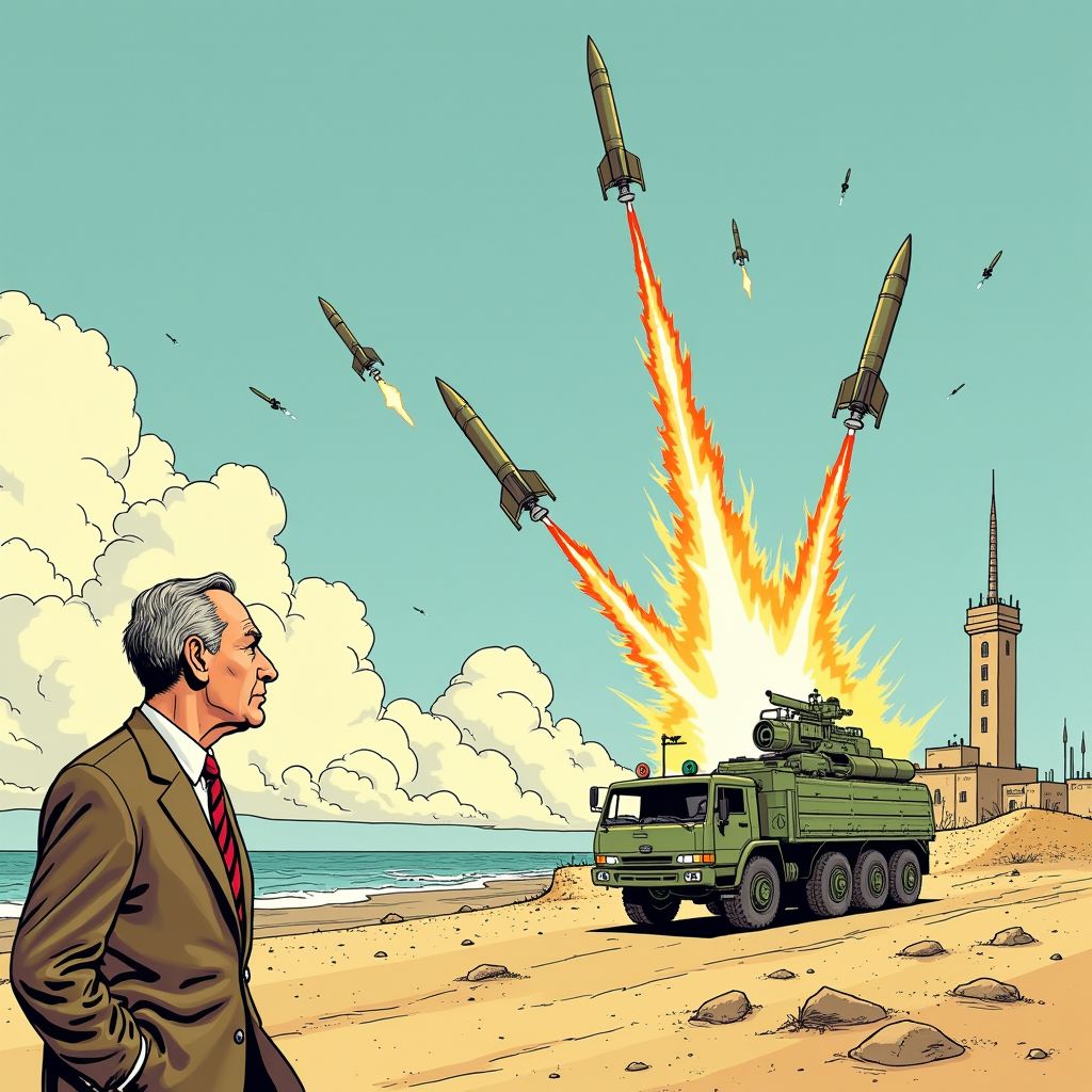 Iran vuurt raketten af richting Cyprus waar 300 Britse militairen dichtbij doelwitten stonden