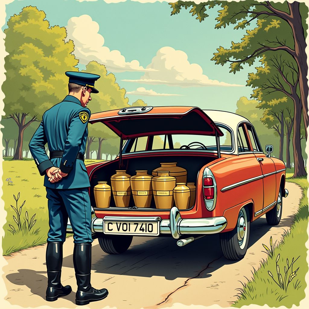 Marechaussee vindt gestolen urnen met as van overledenen in kofferbak bij Venlo