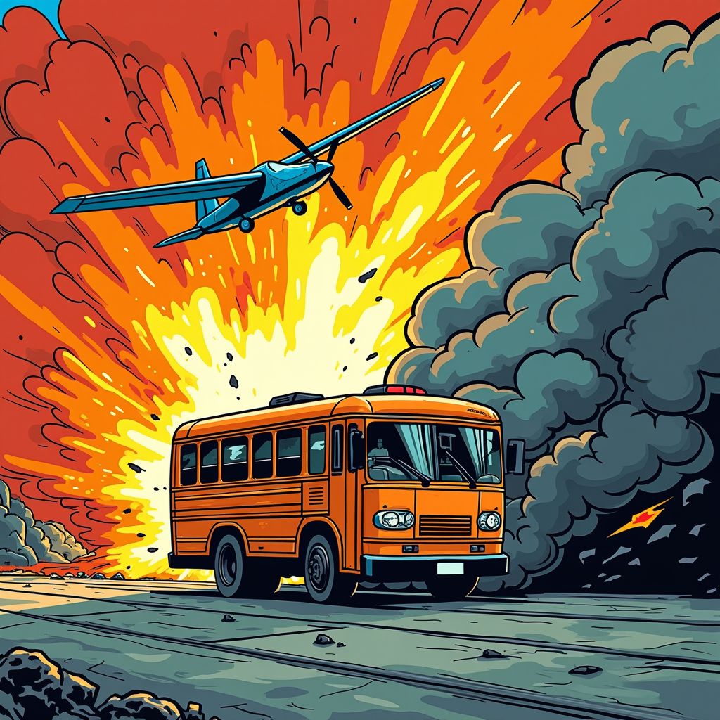 Russische drone doodt vijftien mijnwerkers op weg naar huis na hun shift