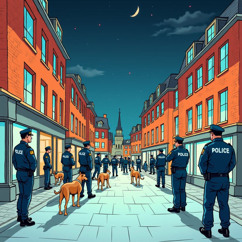 Politie veegt centrum Apeldoorn leeg na chaotische nacht met vier arrestaties