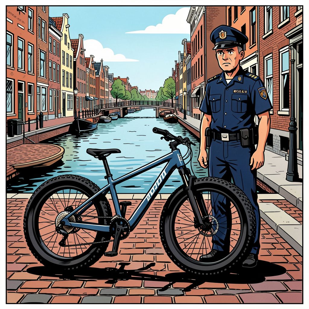 Een fatbiker overlijdt op straat in Rotterdam na een politiecontrole om een ontbrekend ID-bewijs.