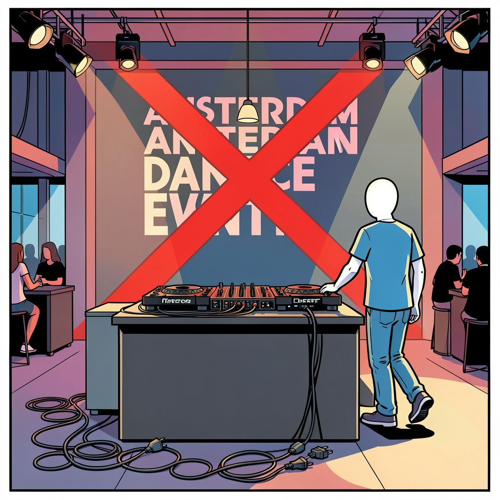 Het Amsterdam Dance Event dumpt omstreden feest vanwege van verkrachting beschuldigde dj Shlømo.