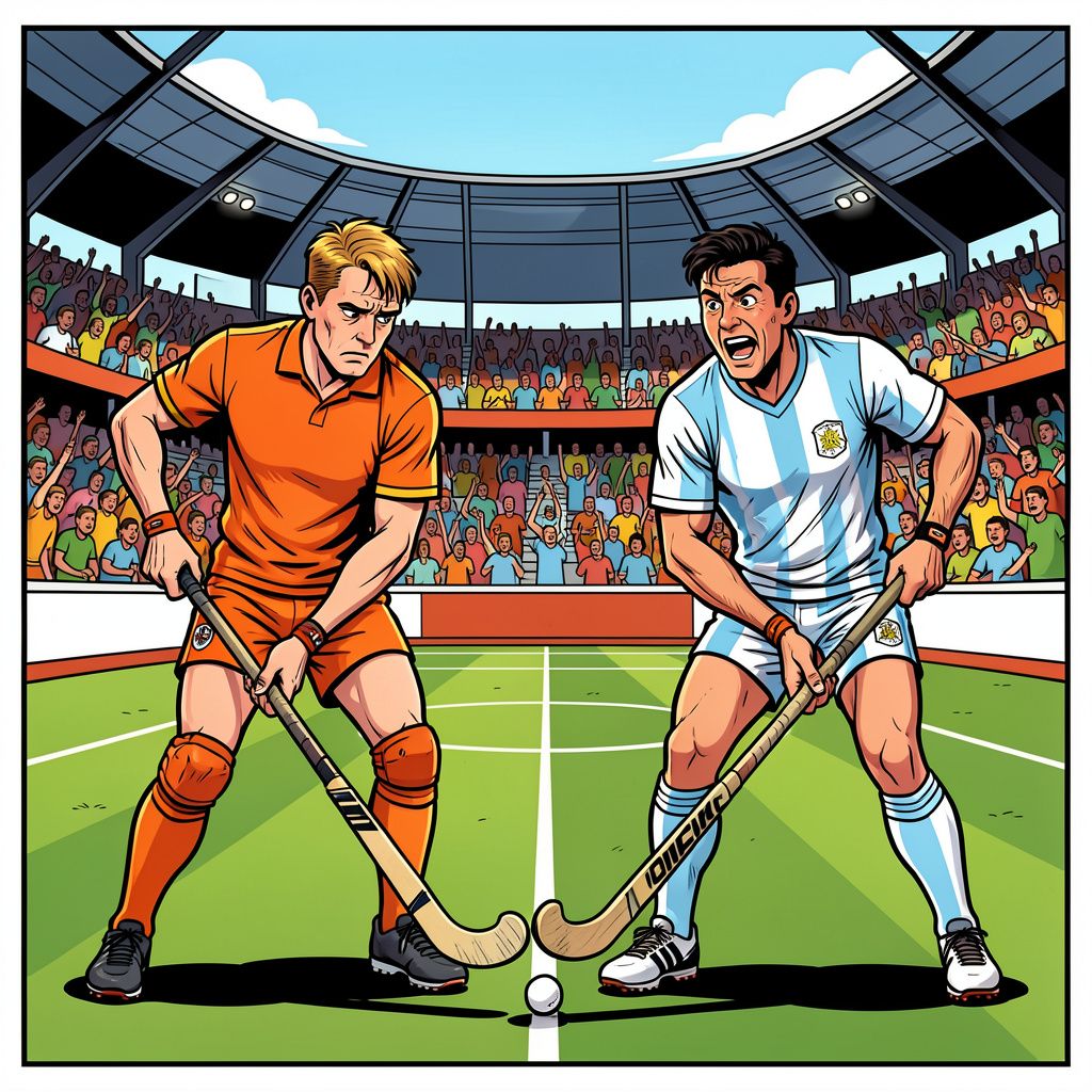 Argentinië stoot de Nederlandse hockeyvrouwen van de troon na bloedstollende shoot-outs.