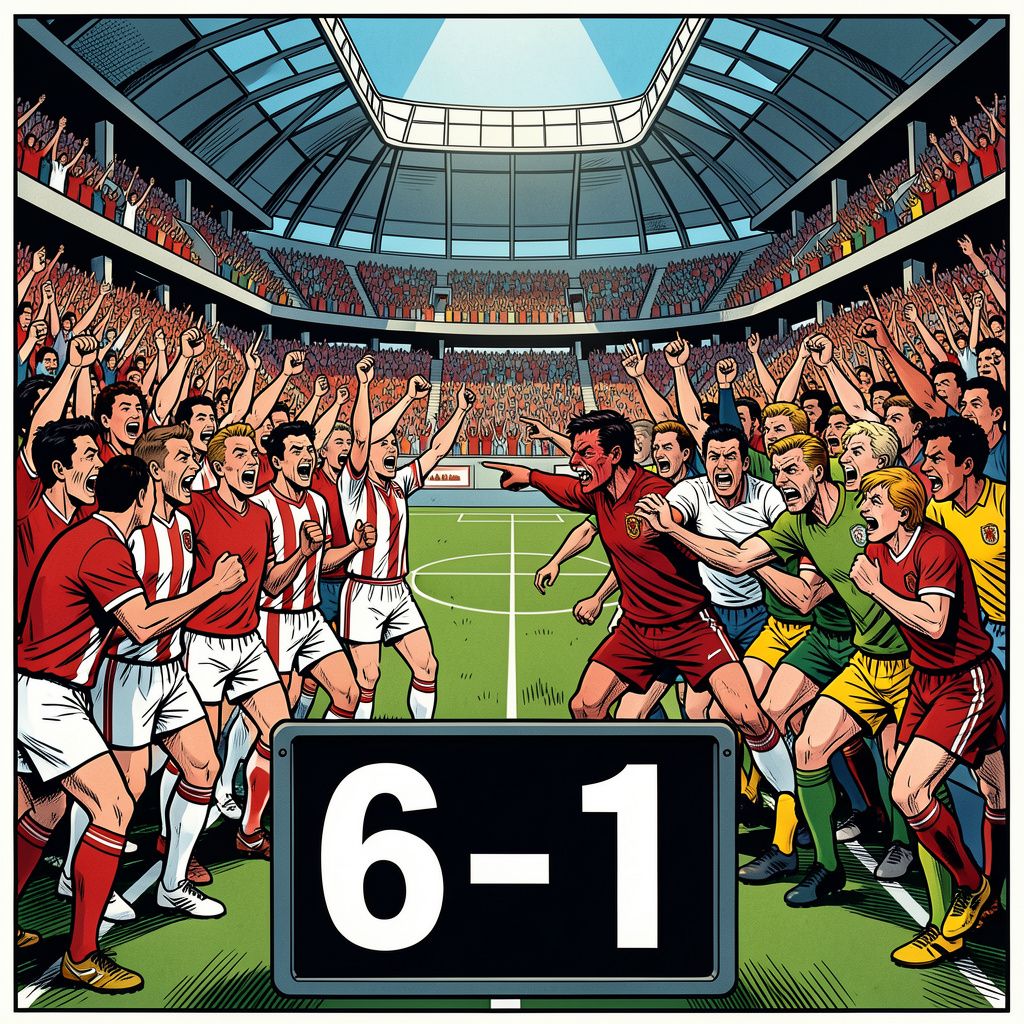 Kozakken Boys viert een monsterscore maar eindigt de avond met een doodsbedreiging.