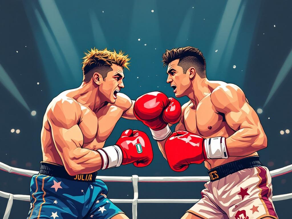 YouTuber Jake Paul verovert bokssport met verpletterende overwinning op Chavez Jr.