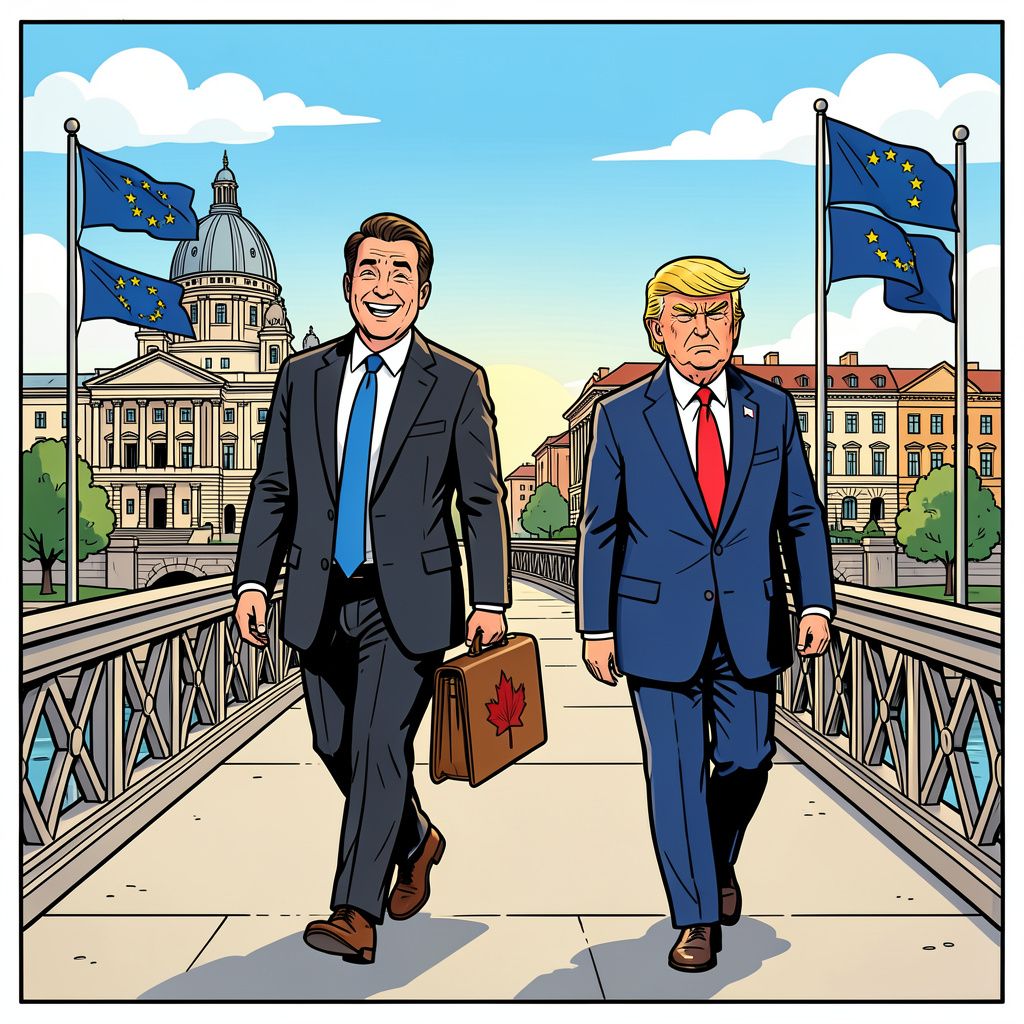 Canada kiest Europa: premier Carney ruilt Washington in voor Brussel