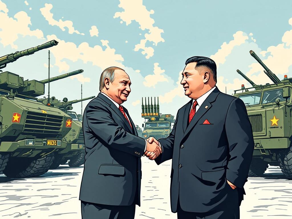 Poetins Schaduwstrategie: Hoe Noord-Korea Rusland's Oorlogsmachine Voedt