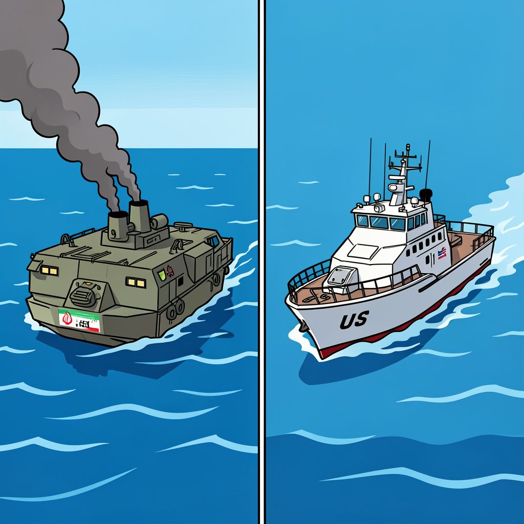Iran claimt aanval op Amerikaans droneschip maar de VS ontkennen alles