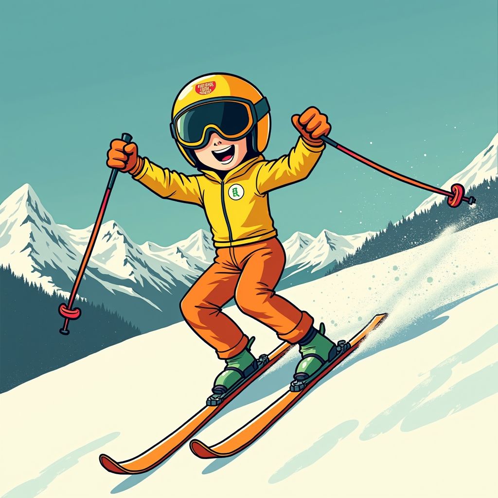 Een Braziliaan met 'Let's Dance' op zijn helm schrijft olympische geschiedenis