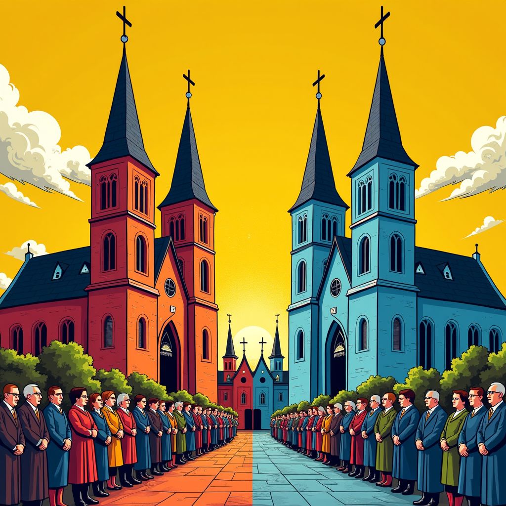 Zeventigduizend gelovigen staan op het punt van een 'vechtscheiding' binnen de Christelijk Gereformeerde Kerk