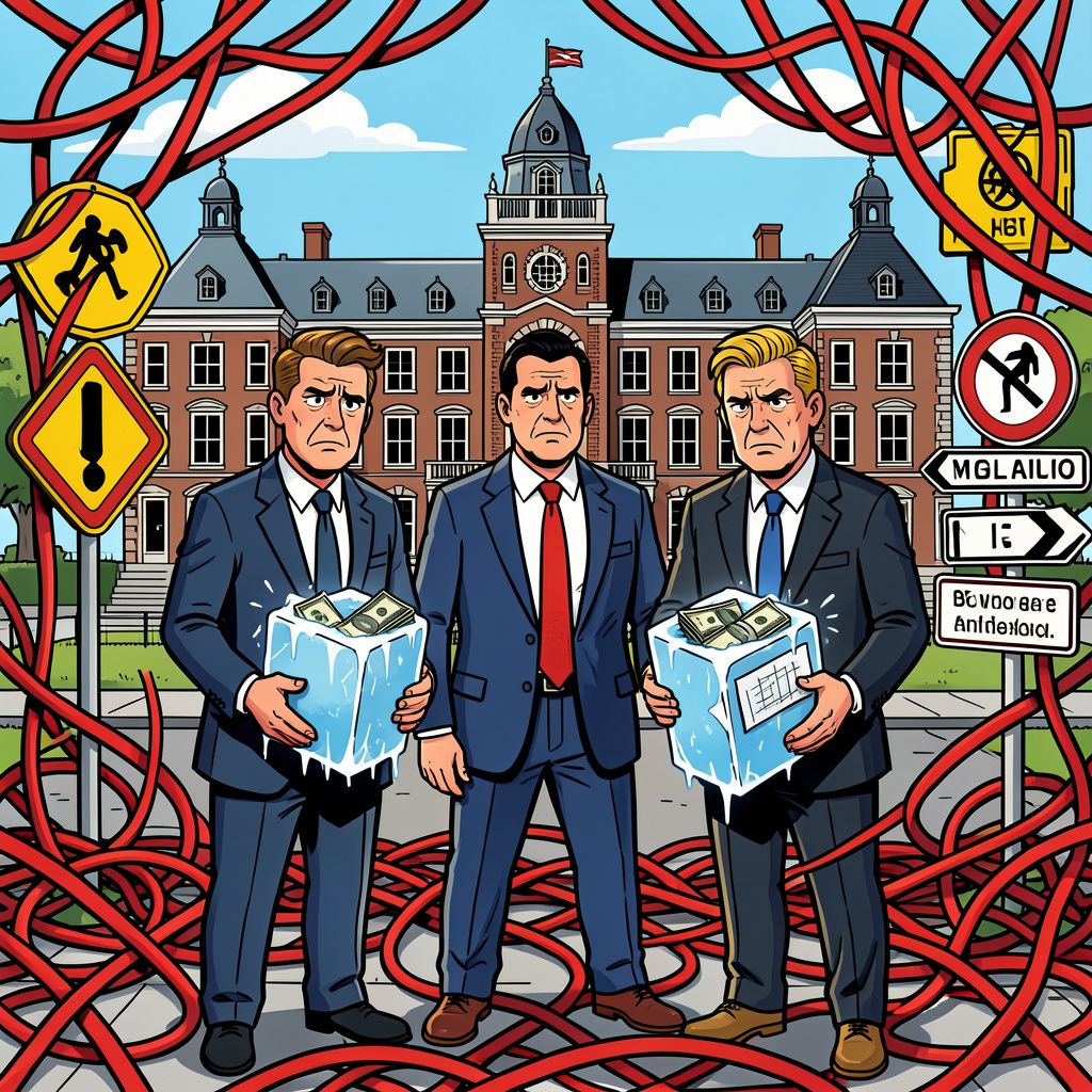 Ondernemers bevriezen hun plannen door de Haagse zwalkkoers.