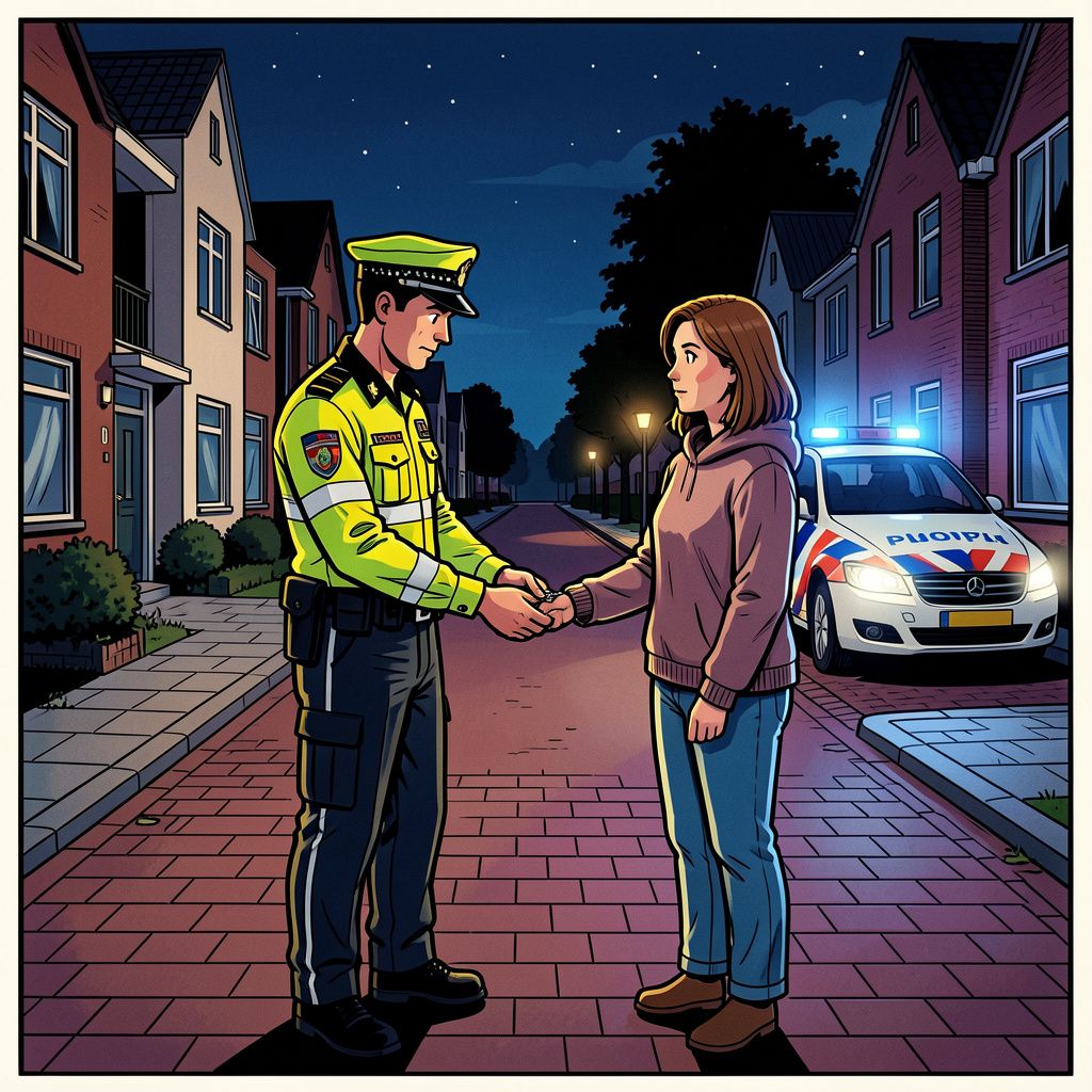 Politie arresteert een vrouw na een heftig steekincident in Hunsel.