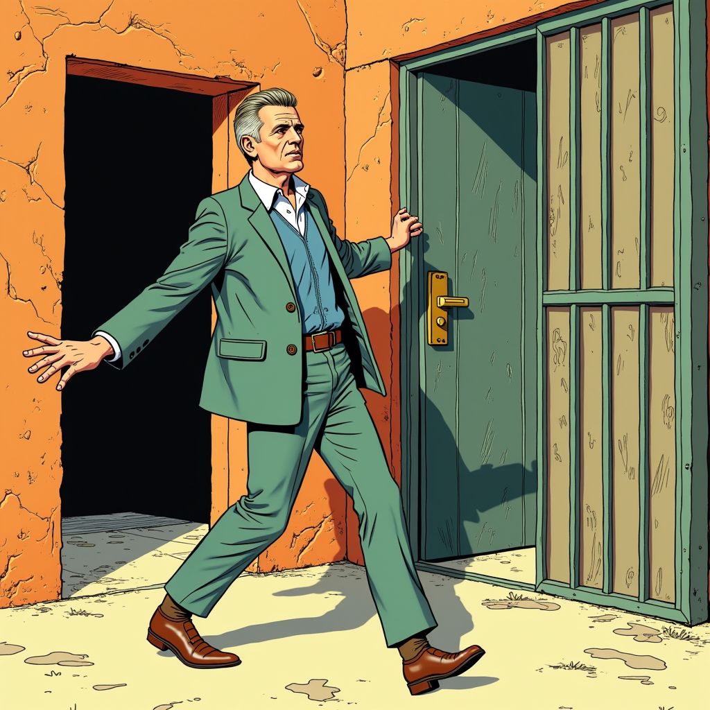 Nederlandse fakkeldrager ontsnapt aan Syrische cel na mysterieuze spionagezaak