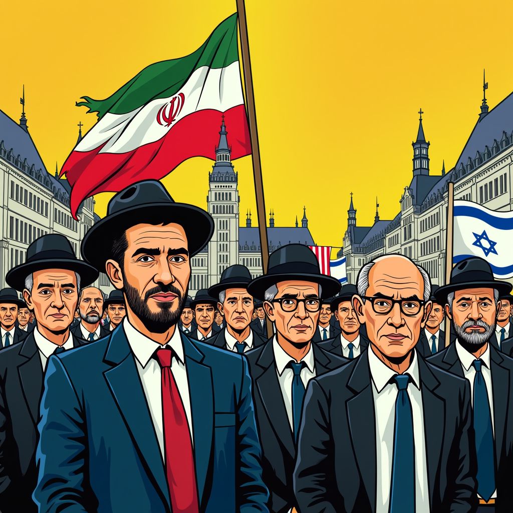 Joden en Iraniërs lopen samen naar Den Haag voor val van ayatollahs