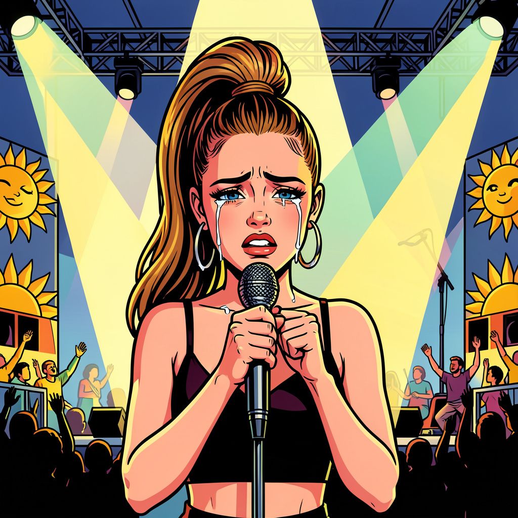 Ariana Grande staat na zeven jaar huilend op het podium en zegt eerlijk: dit wordt waarschijnlijk de laatste keer