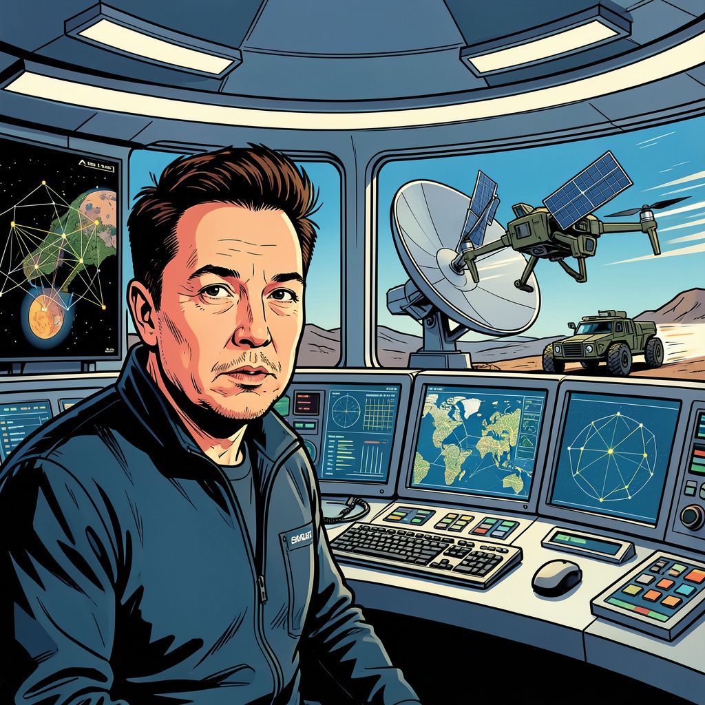 Elon Musk herstelt na felle kritiek de geknepen internetsnelheid voor Oekraïense drones.