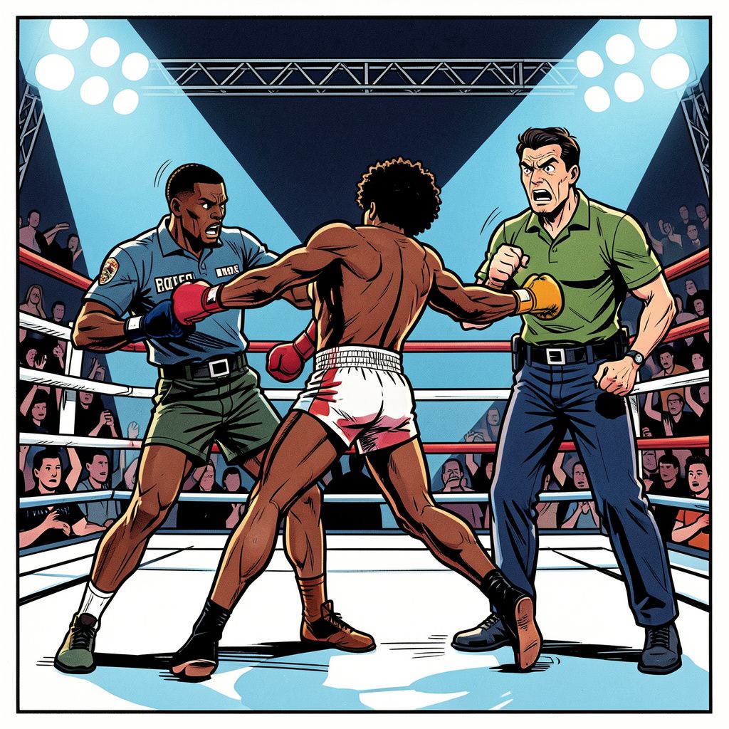 Wereldkampioen Mory Kromah krijgt kortsluiting en vloert beveiliger tijdens Glory 109.