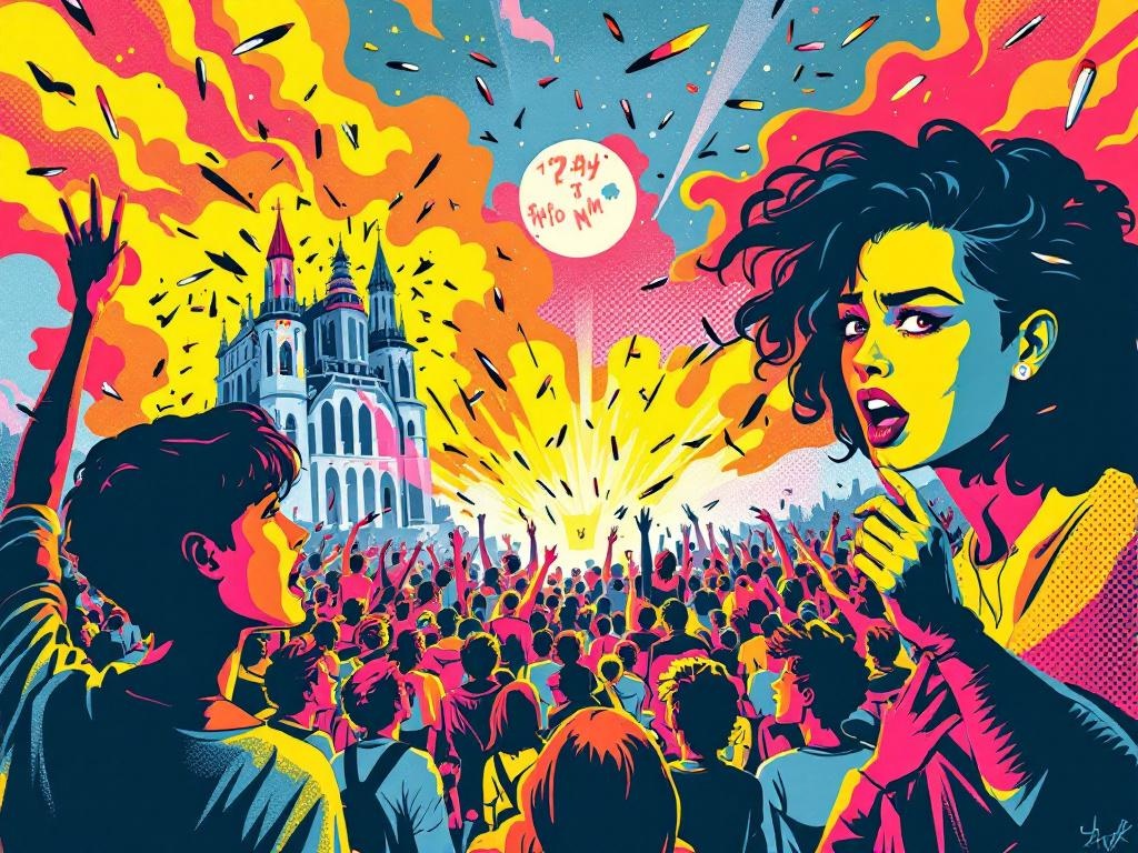 Nachtmerrie op Muziekfestival: Tieners Opgeschrikt door Mysterieuze Naaldaanvallen
