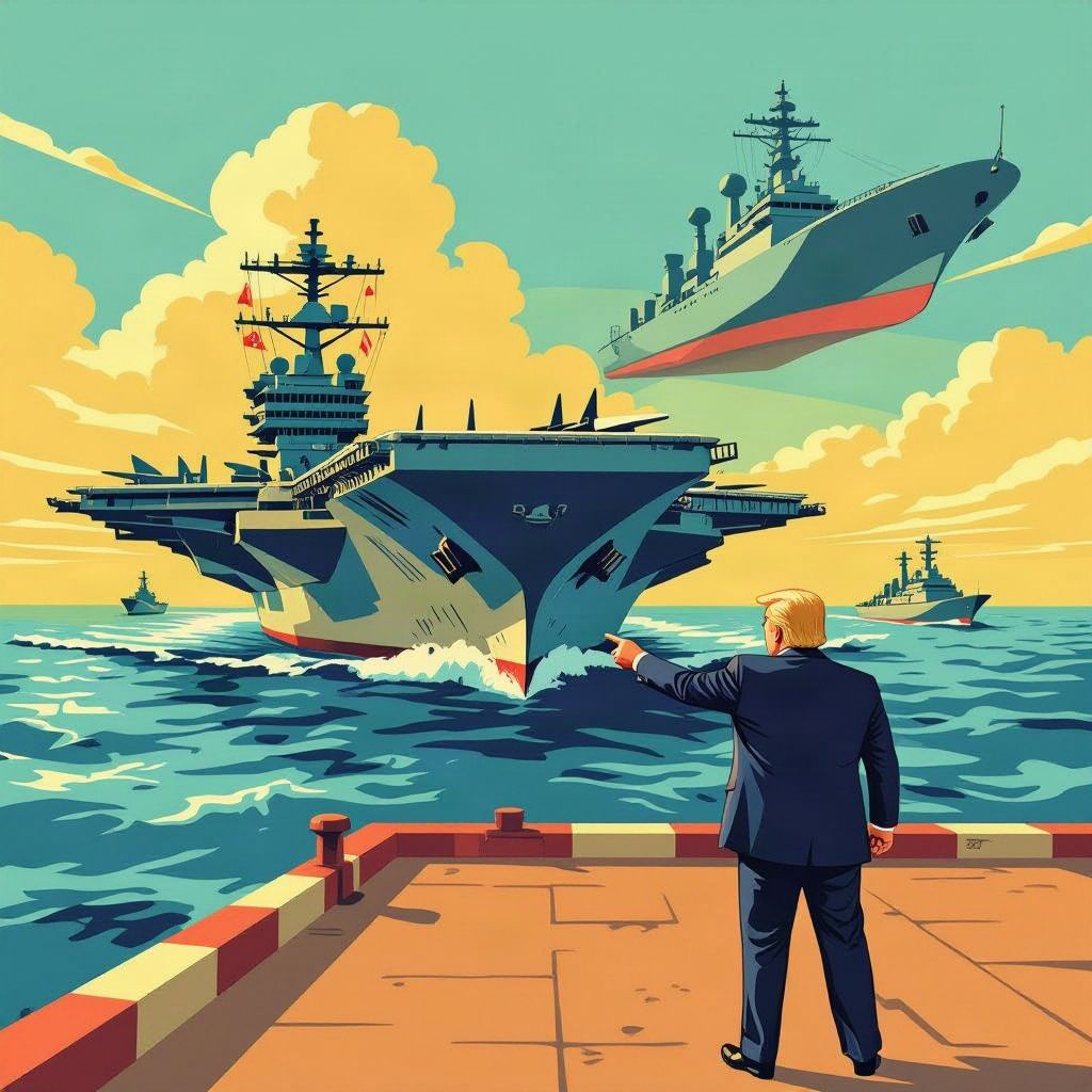 Amerika haalt zijn laatste vliegdekschip weg uit Azië en geeft vrij spel aan China.