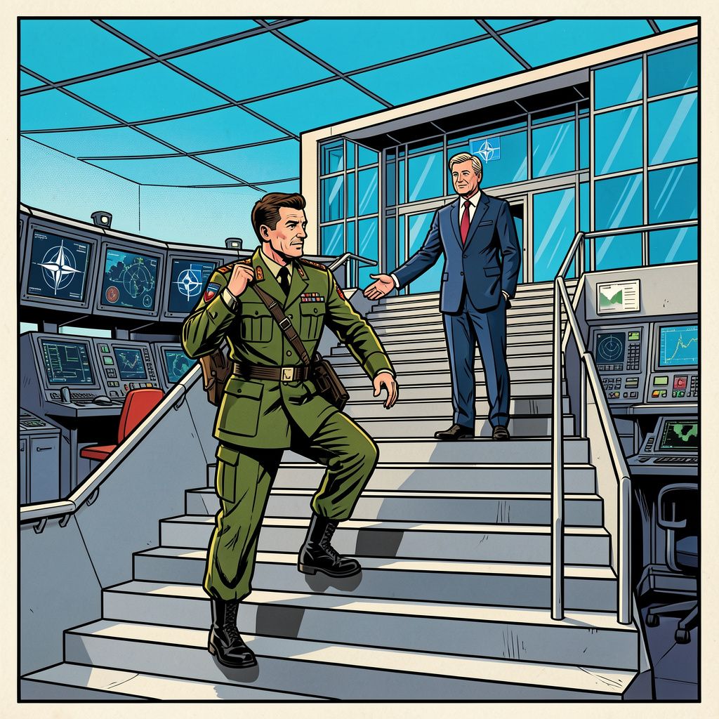 De Duitse generaal Carsten Breuer klimt naar de allerhoogste militaire top van de NAVO.