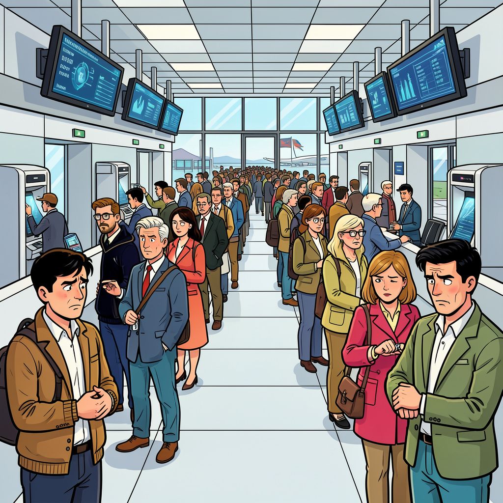 Nieuwe digitale paspoortcontroles veranderen uw Europese vliegreis deze zomer in een flinke geduldtest.