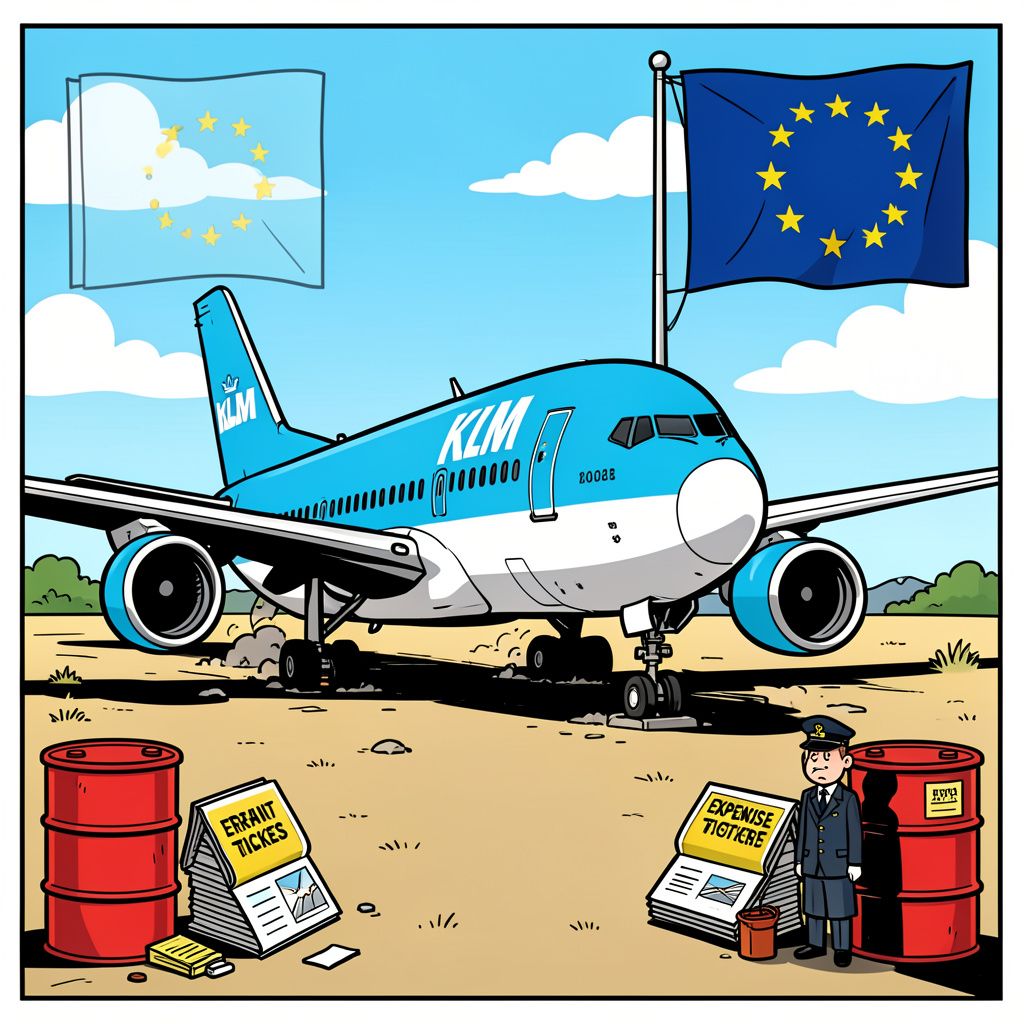 Europa dreigt zonder kerosine te zitten terwijl vliegtickets al flink duurder worden