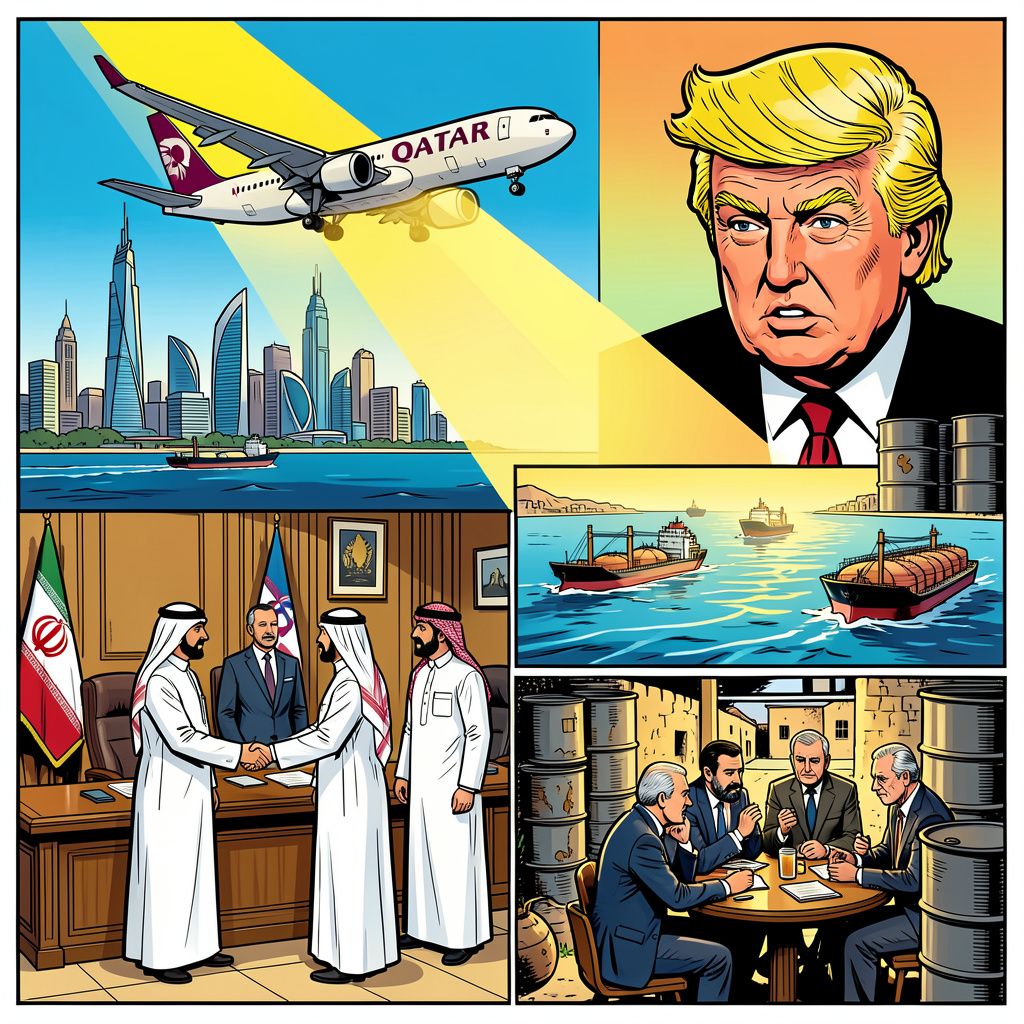 qatar schiet te hulp: gaat deze deal de wereldwijde olieprijs en oorlog in het midden-oosten eindelijk stoppen?