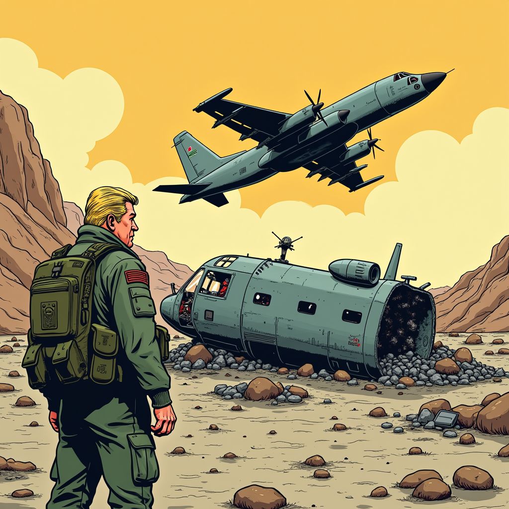 Iran beweert vier Amerikaanse toestellen neergehaald bij spectaculaire reddingsmissie piloot