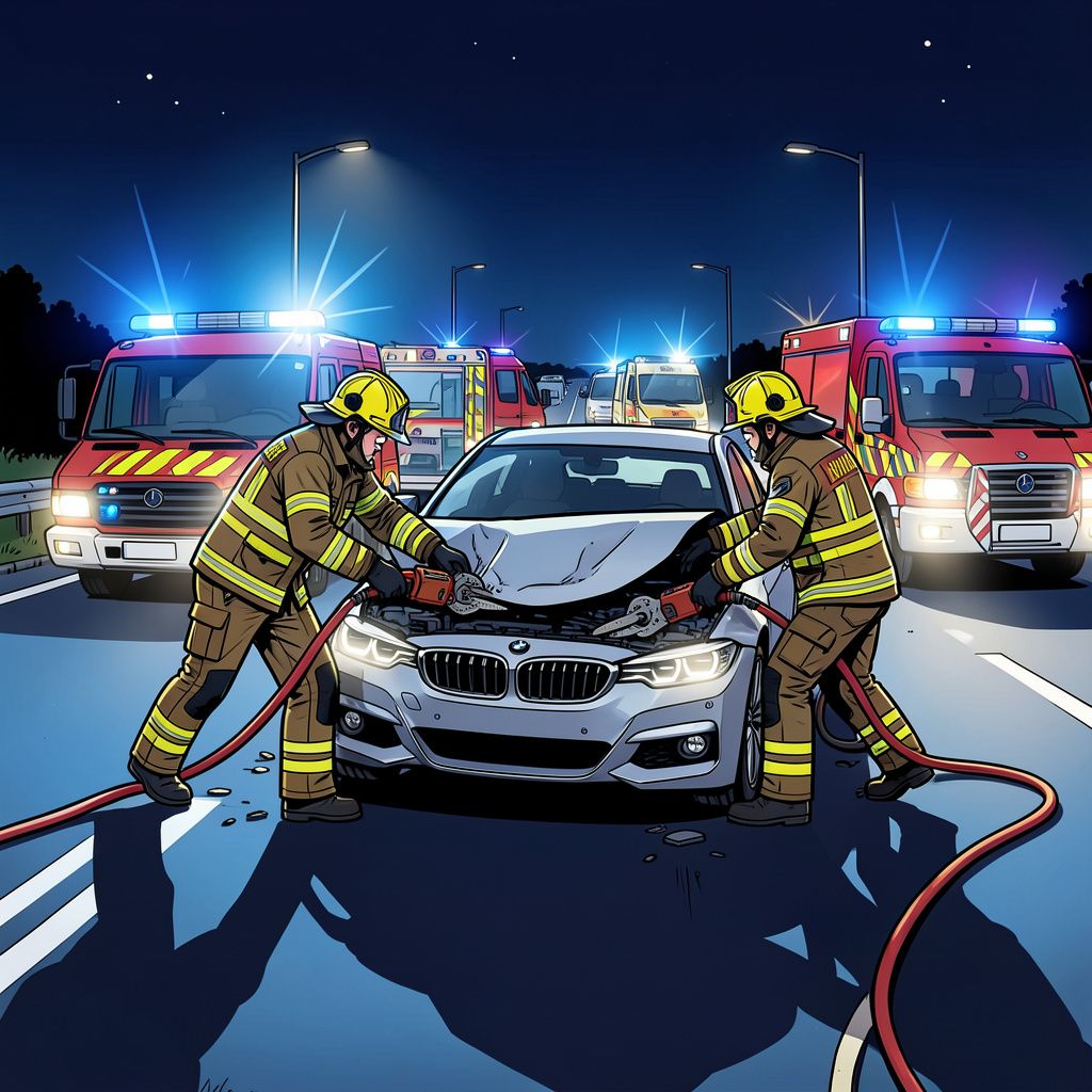 Vluchtende bestuurder onder invloed veroorzaakt crash op A13: brandweer moest slachtoffer uit auto knippen