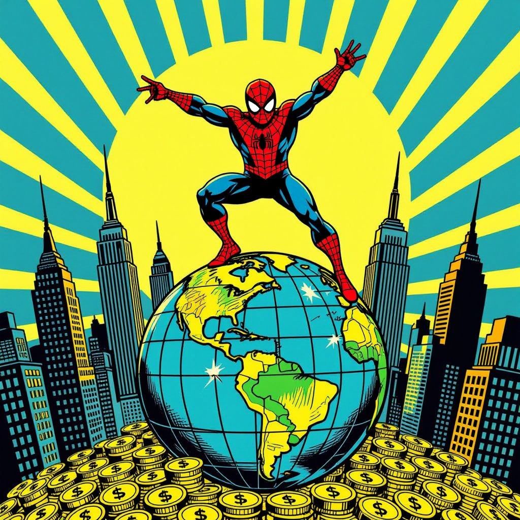 Spider-Man verovert de wereld met een historisch openingsweekend van bijna een miljard dollar.