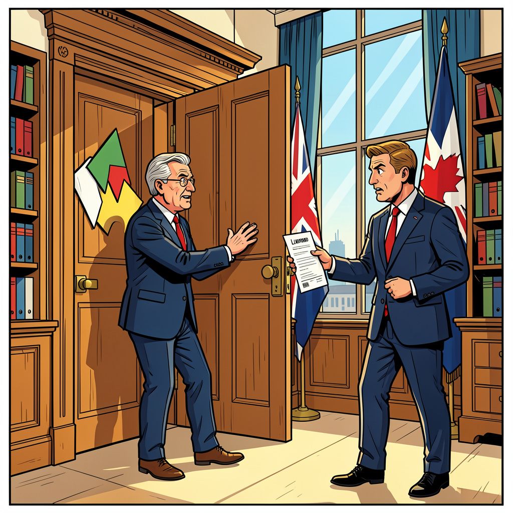 Groot-Brittannië wijst Canadese defensiebank definitief de deur.