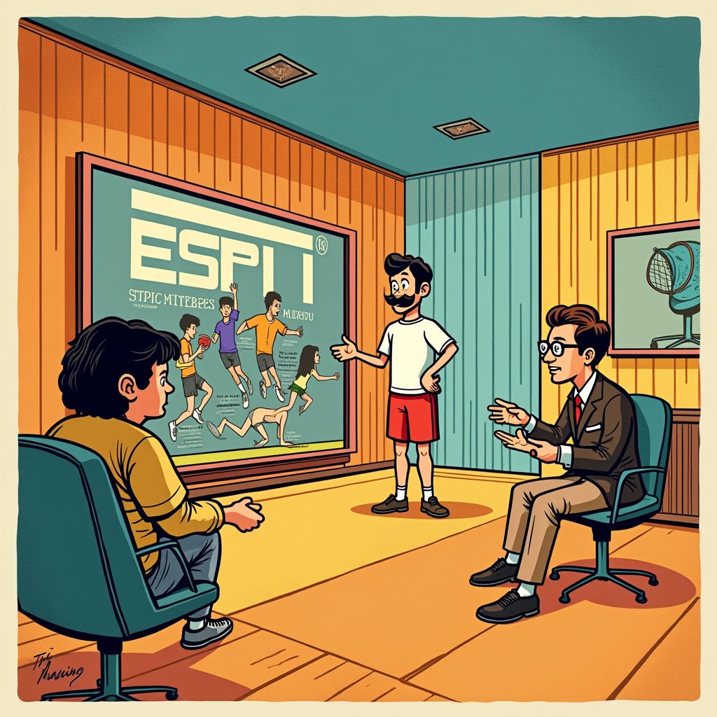 Marciano Vink stopt ESPN live uitzending omdat ze afgesproken beelden van Ronald Waterreus toch uitzenden