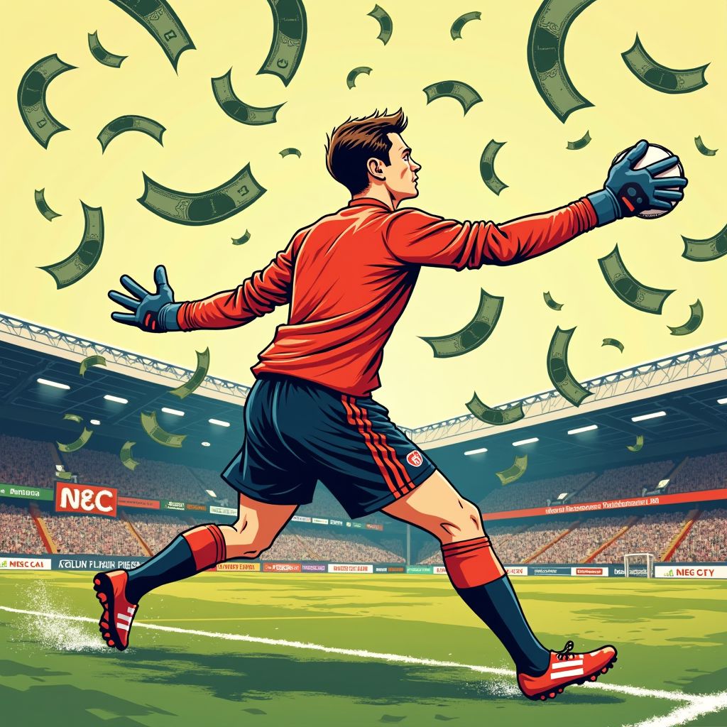 NEC incasseert 19 miljoen euro door slimme clausule in Roefs-contract