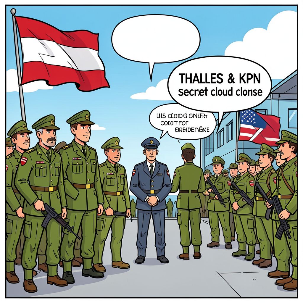 Nederland zegt vaarwel tegen Amerikaanse cloudgiganten met geheime militaire samenwerking