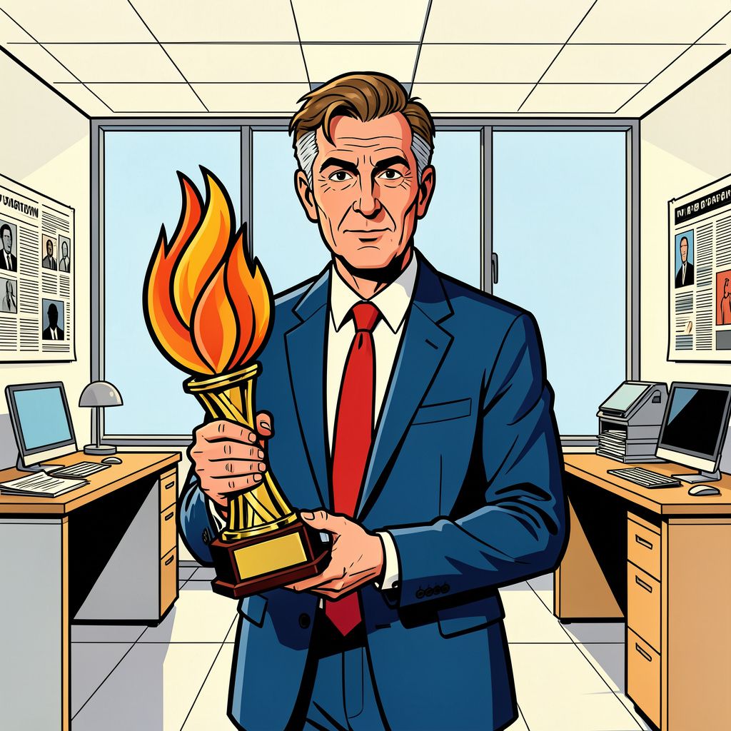 Ronald Plasterk wint de Pim Fortuyn Prijs voor zijn scherpe pen.