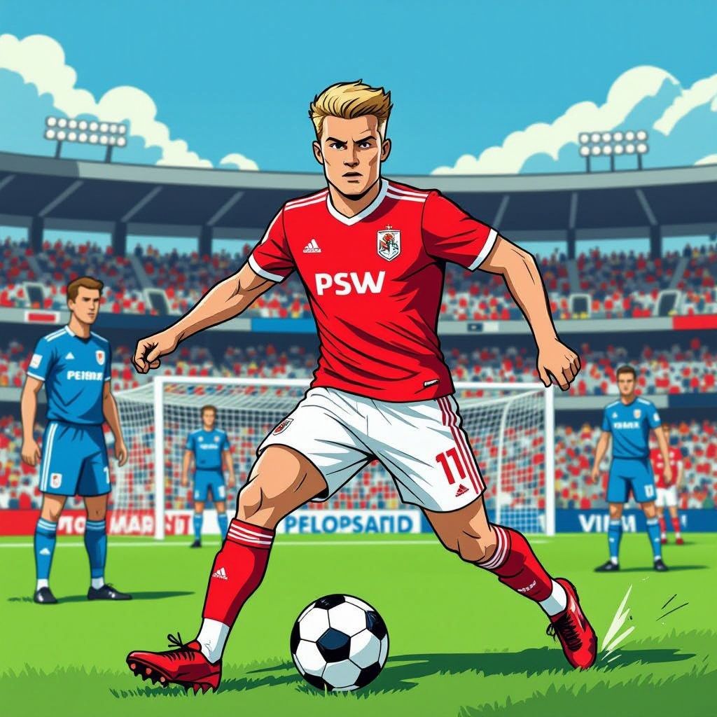 PSV-talent Joël van den Berg krijgt zijn kans in de basis tegen PEC Zwolle