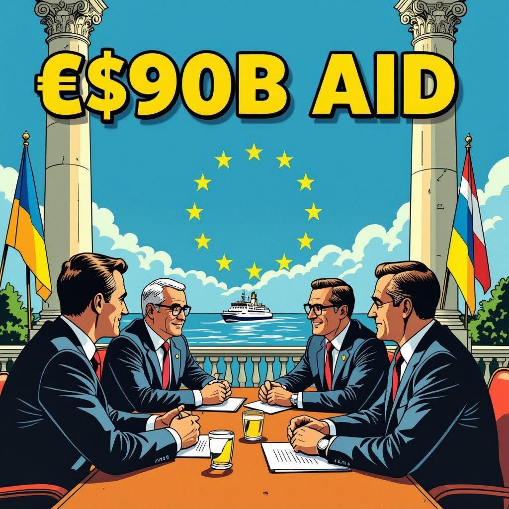 Zelensky krijgt eindelijk zijn 90 miljard euro tijdens spannende EU-top op Cyprus