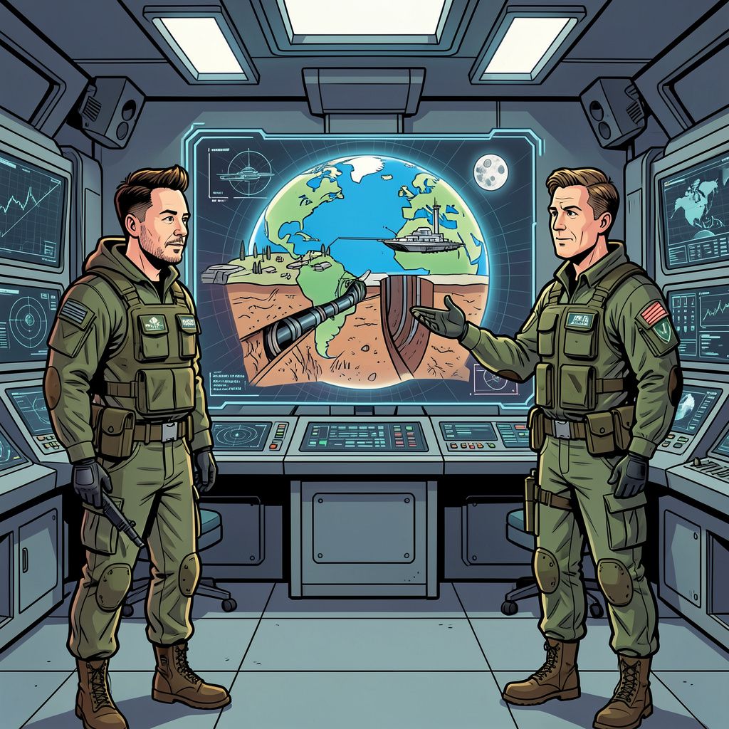 Elon Musk gaat het Amerikaanse leger adviseren over oorlogvoering onder de grond en op de maan.