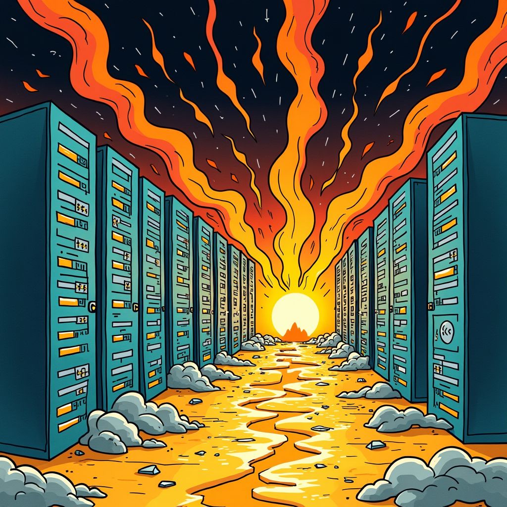 Een kapot koelsysteem legde vandaag miljoenen Odido-klanten plat