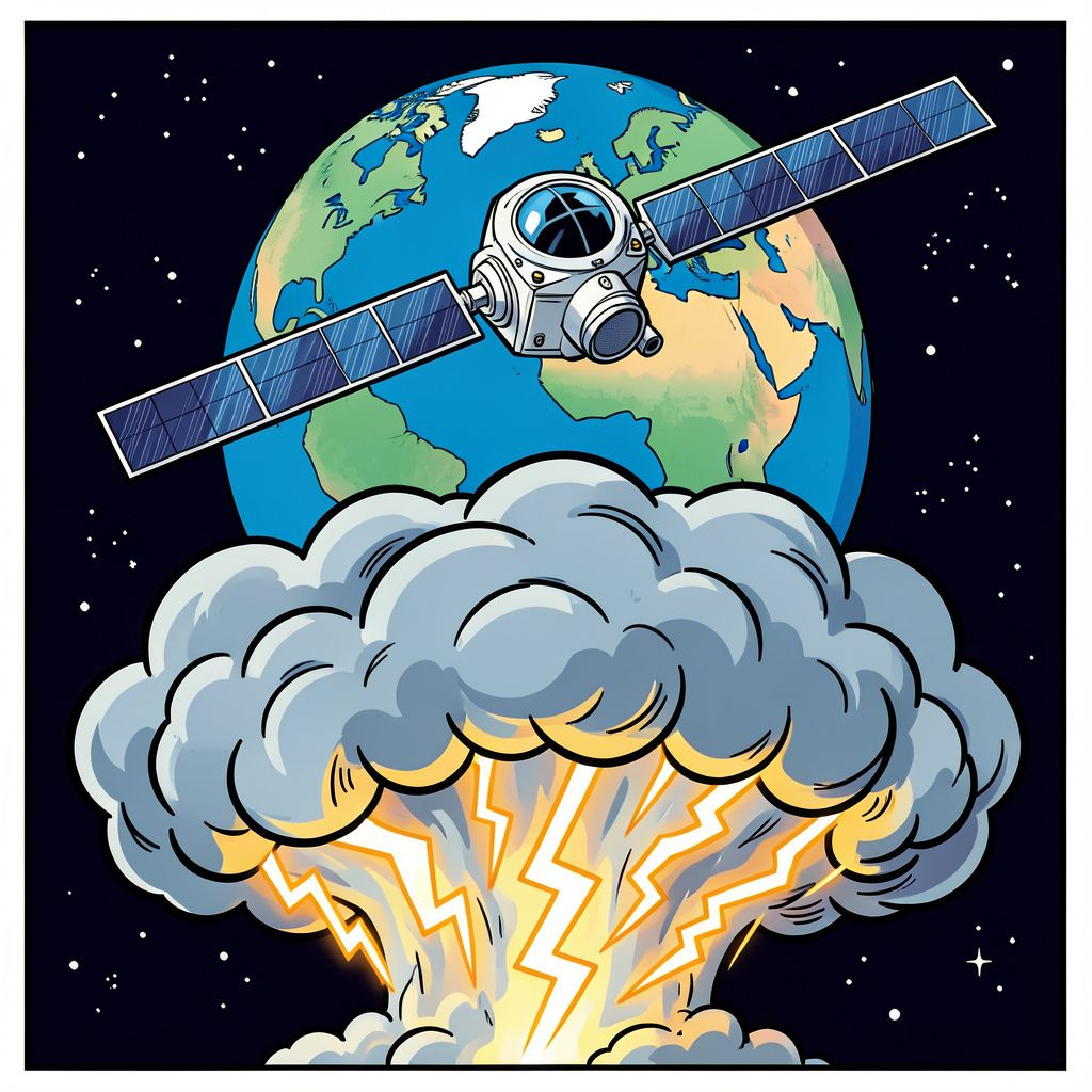 Europa lanceert vandaag een nieuwe supersatelliet die onweer al in de wolken ziet ontstaan.