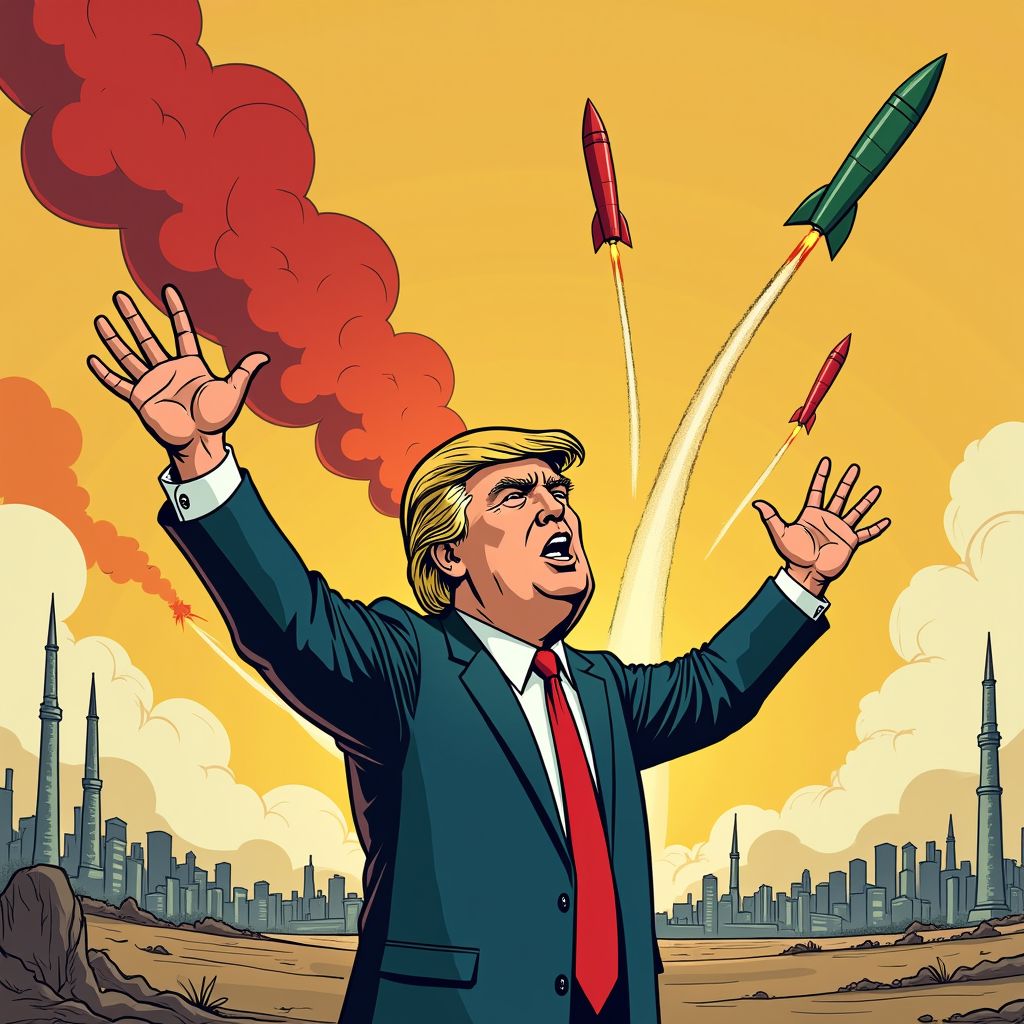 Trump dreigt Iran naar stenen tijdperk te bombarderen binnen drie weken