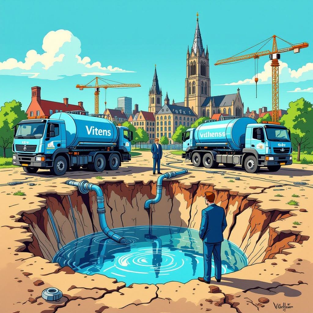 Nederland's grootste drinkwaterbedrijf kan de kraan steeds vaker niet meer opendraaien