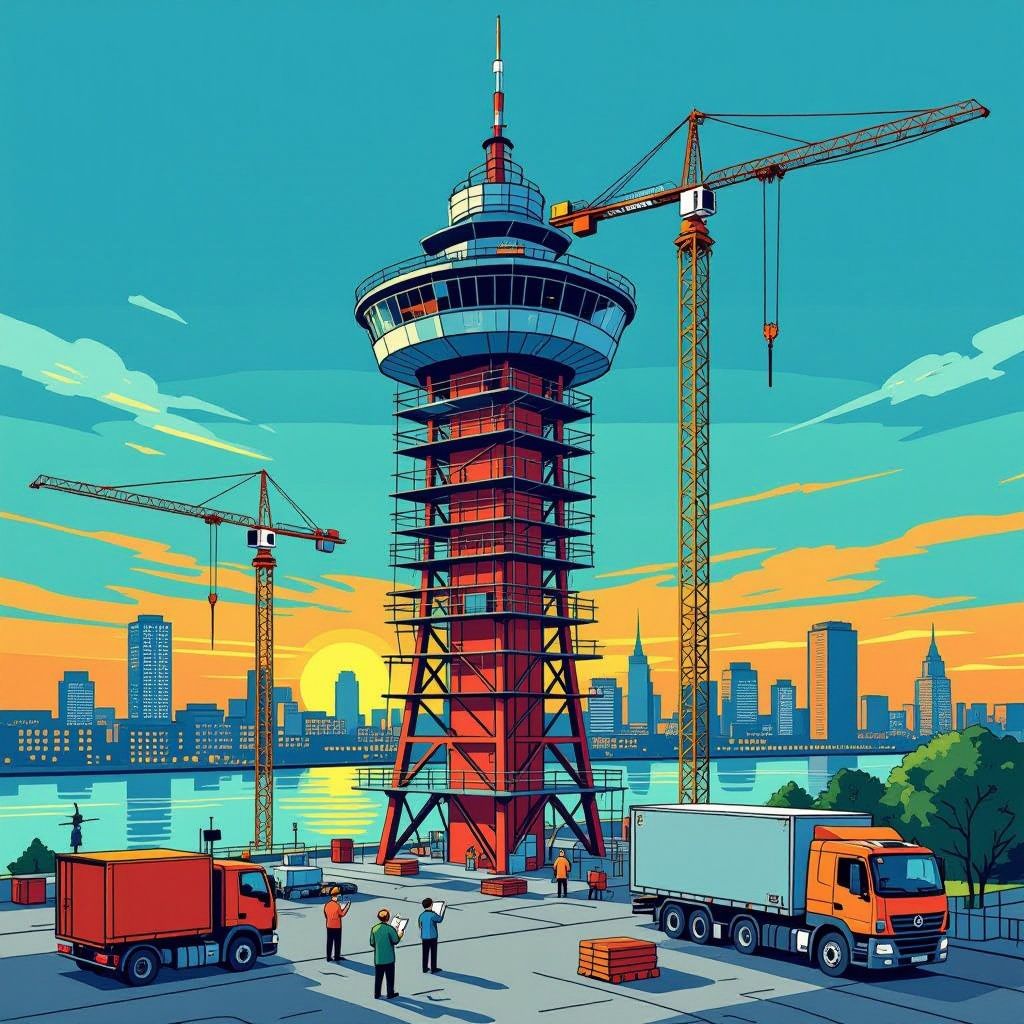 Euromast Rotterdam blijft langer dicht door complexe renovatie dan verwacht